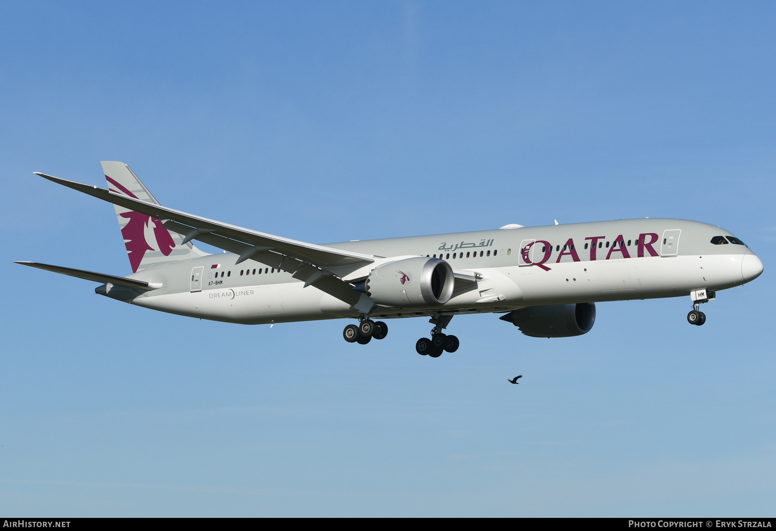 Aircraft Photo of A7-BHM | Boeing 787-9 Dreamliner | Qatar Airways | AirHistory.net #616508