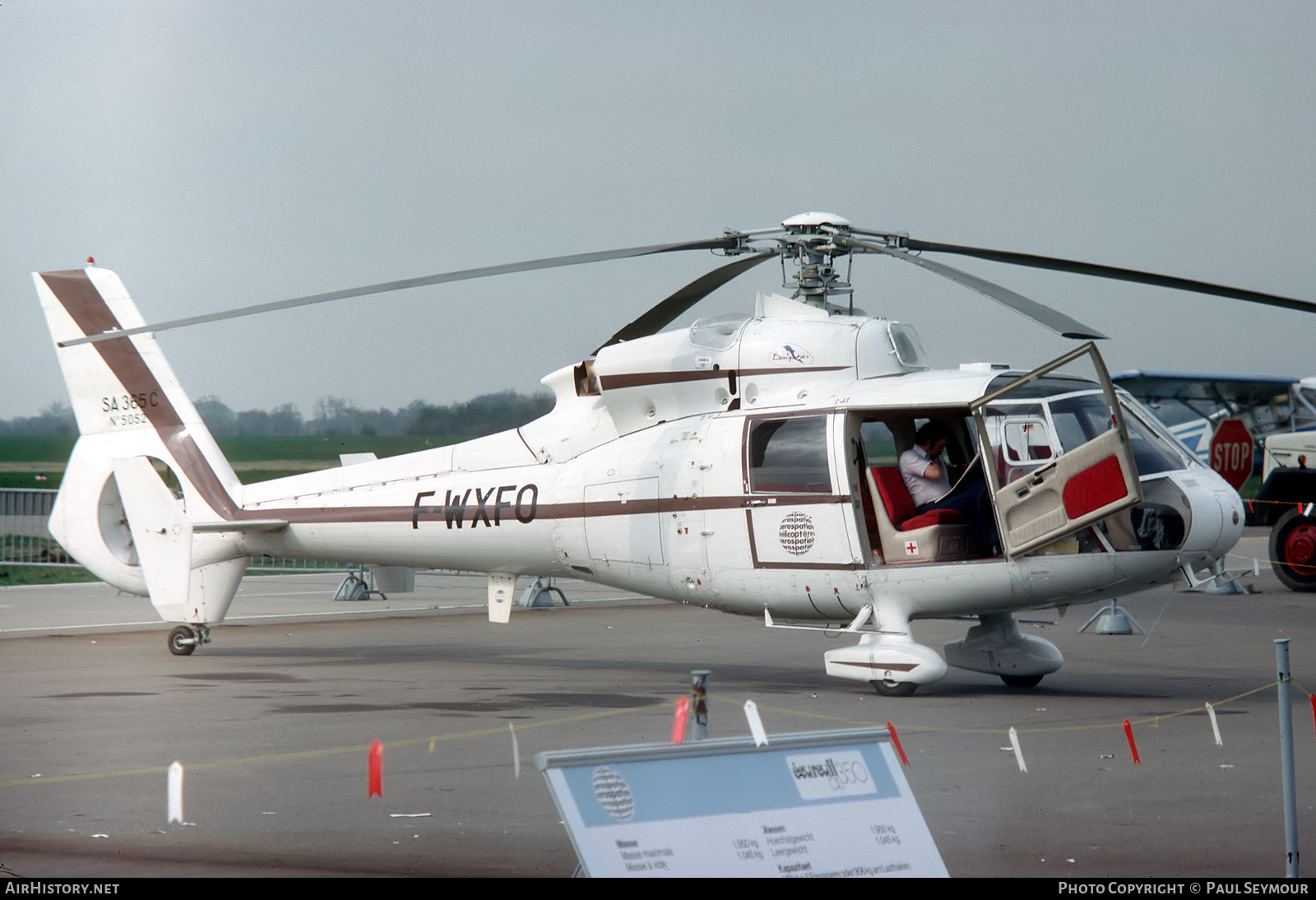 Aircraft Photo of F-WXFO | Aerospatiale SA-365C-2 Dauphin 2 | AirHistory.net #616518