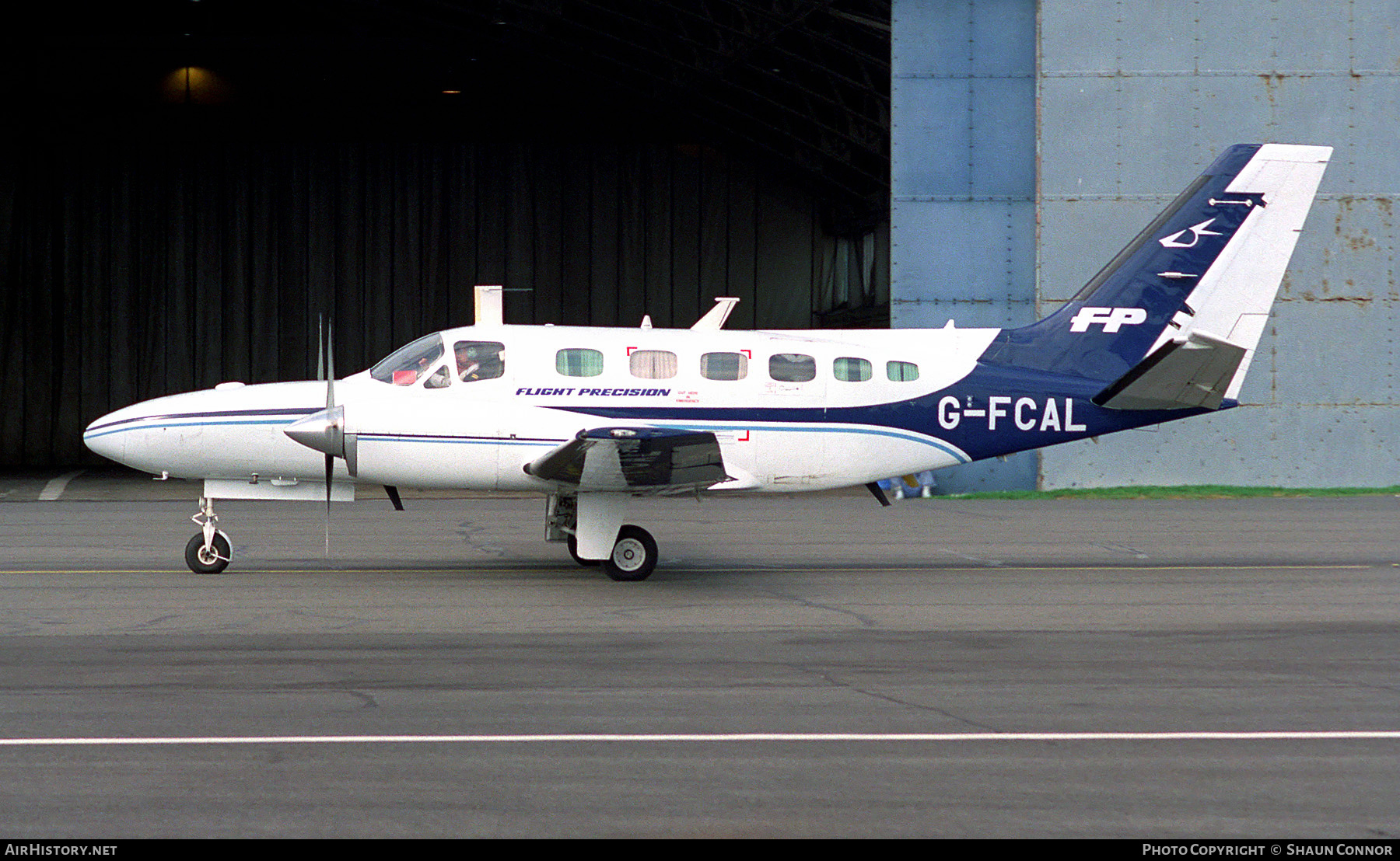 Aircraft Photo of G-FCAL | Cessna 441 Conquest | Flight Precision | AirHistory.net #616523