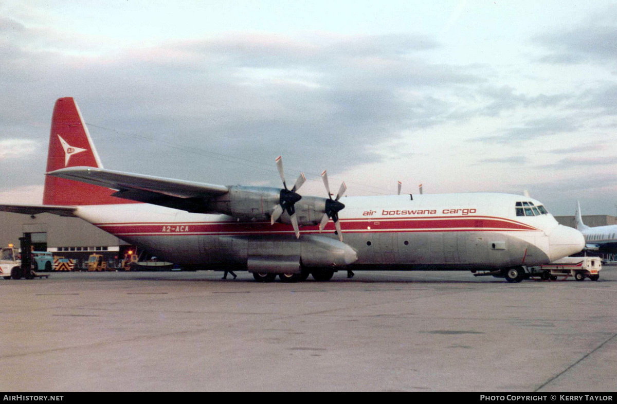 Aircraft Photo of A2-ACA | Lockheed L-100-30 Hercules (382G) | Air Botswana Cargo | AirHistory.net #616526