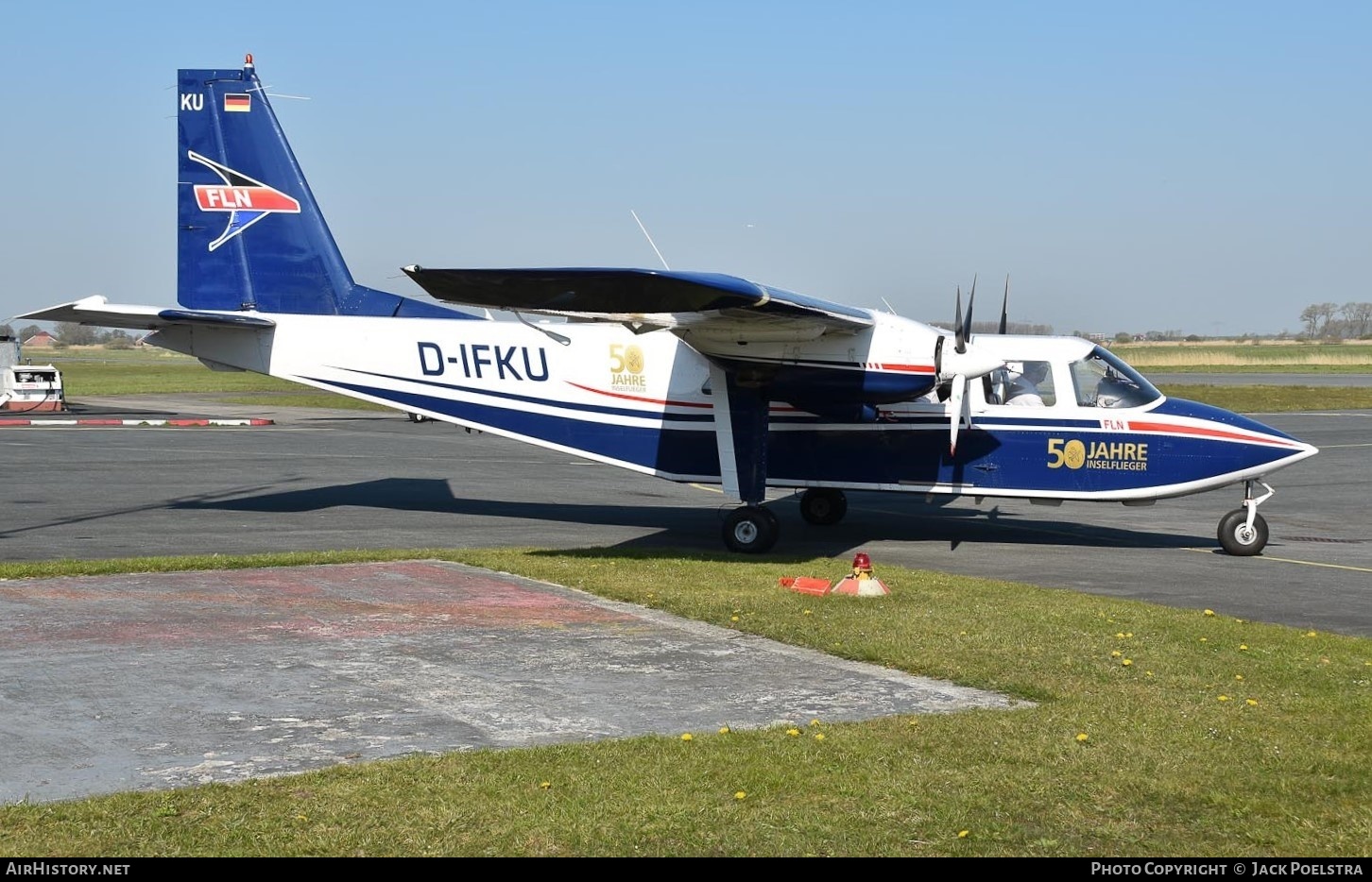 Aircraft Photo of D-IFKU | Pilatus Britten-Norman BN-2B-26 Islander | FLN - Frisia Luftverkehr Norddeich | AirHistory.net #616530