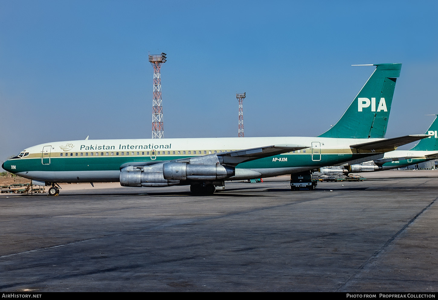 Aircraft Photo of AP-AXM | Boeing 720-047B | Pakistan International Airlines - PIA | AirHistory.net #616531