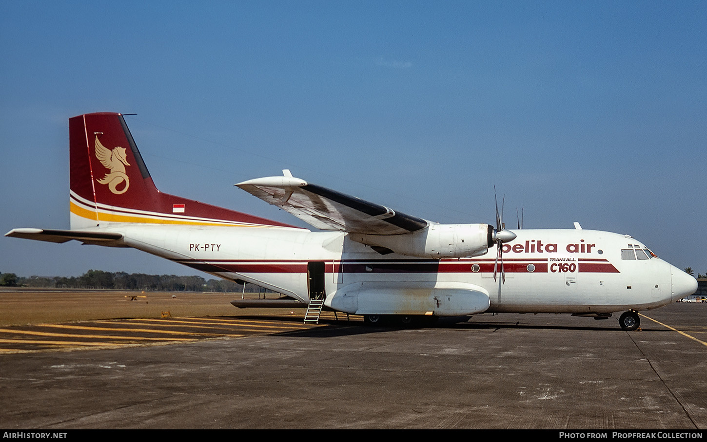Aircraft Photo of PK-PTY | Transall C-160P | Pelita Air Service | AirHistory.net #616534