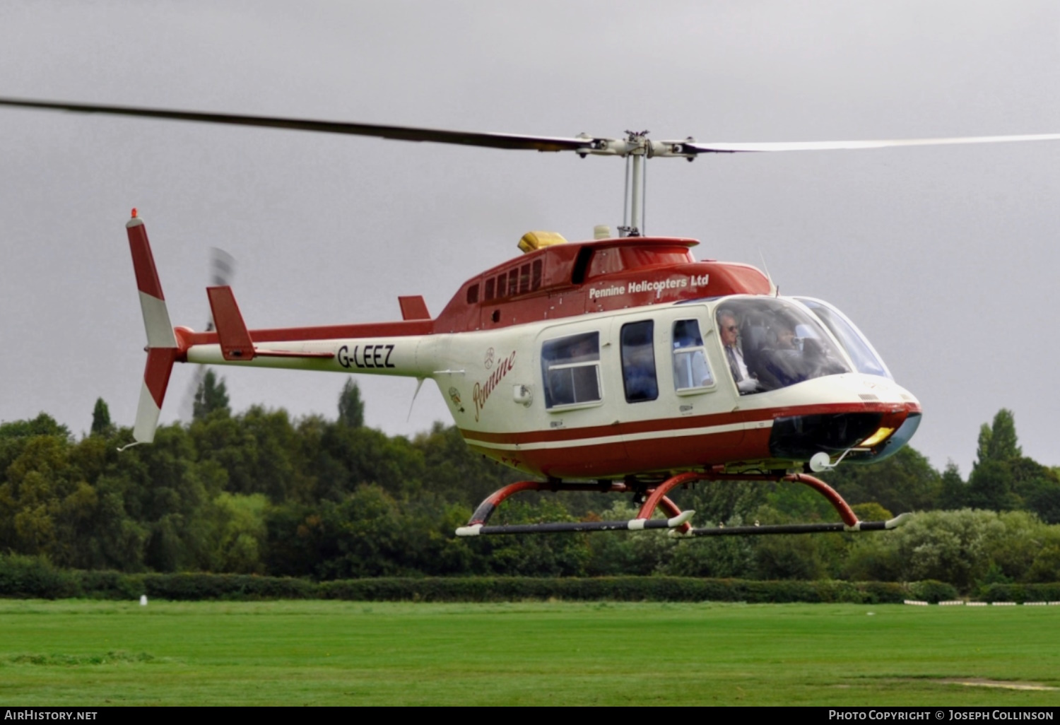 Aircraft Photo of G-LEEZ | Bell 206L-1 LongRanger II | Pennine Helicopters | AirHistory.net #616536