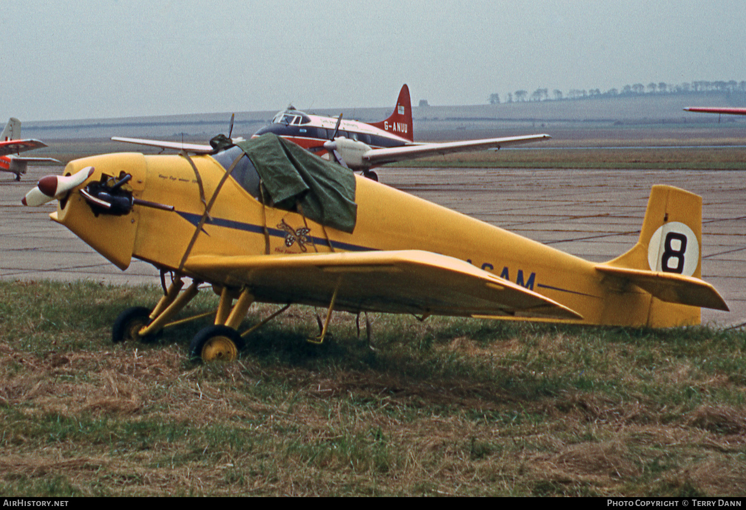 Aircraft Photo of G-ASAM | Druine D-31 Turbulent | The Tiger Club | AirHistory.net #616544