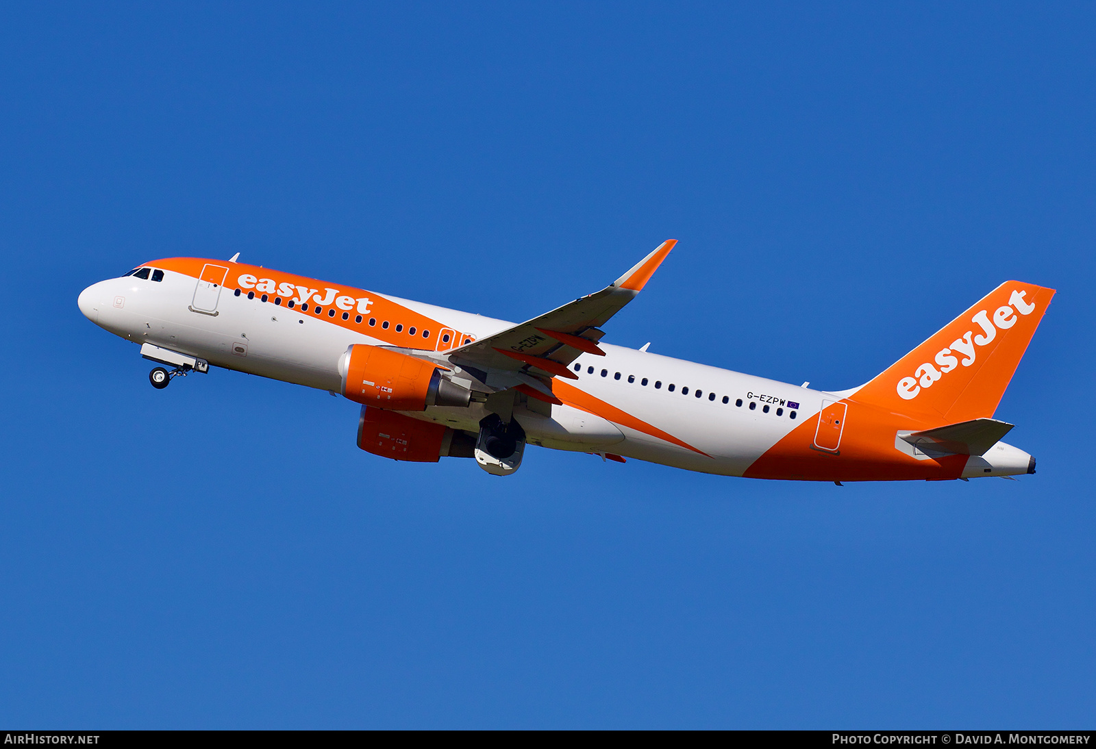 Aircraft Photo of G-EZPW | Airbus A320-214 | EasyJet | AirHistory.net #616552