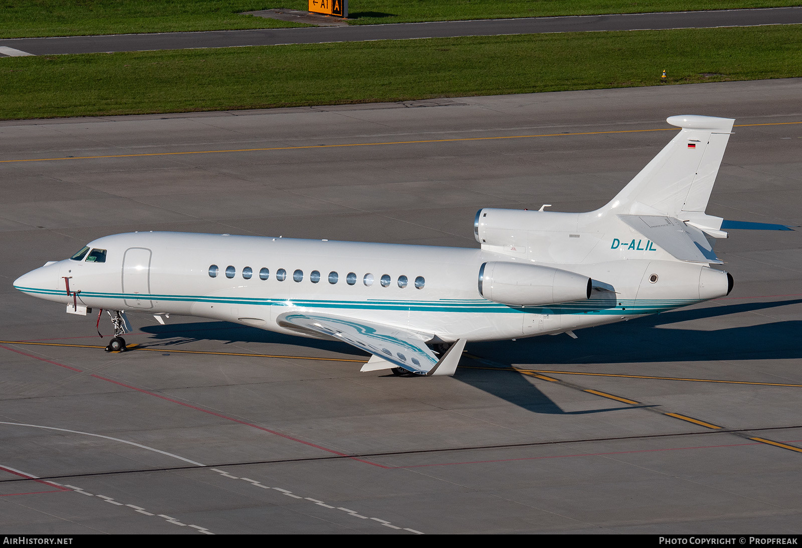 Aircraft Photo of D-ALIL | Dassault Falcon 7X | AirHistory.net #616555