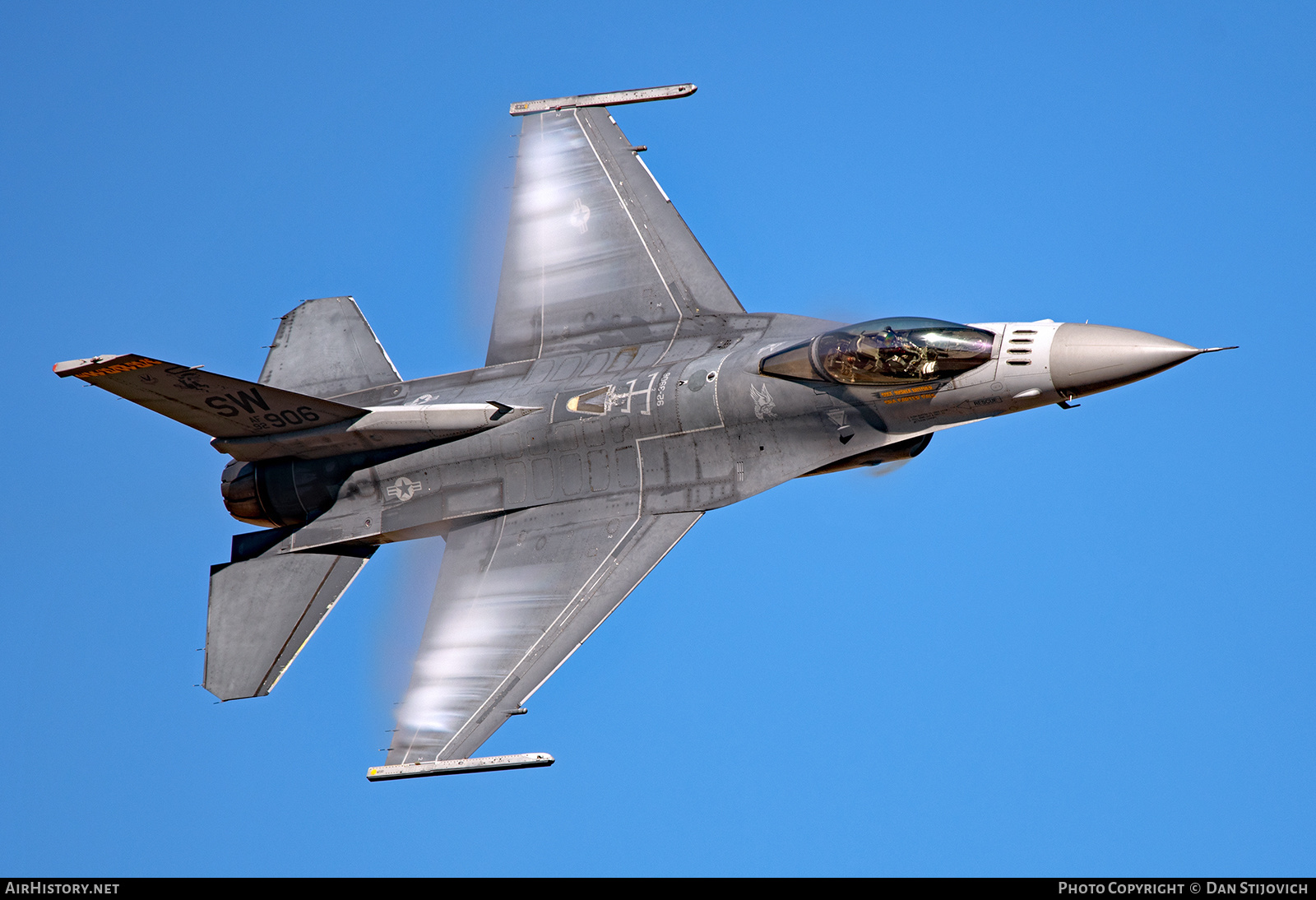 Aircraft Photo of 92-3906 / AF92-906 | General Dynamics F-16CM Fighting Falcon | USA - Air Force | AirHistory.net #616566