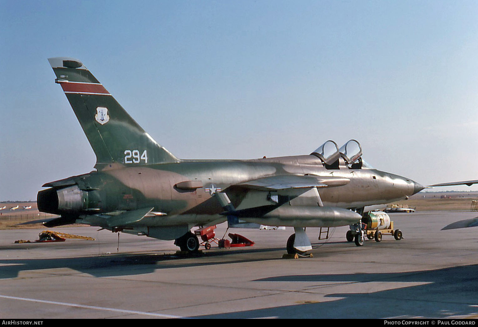 Aircraft Photo of 63-8294 / AF63-294 | Republic F-105F Thunderchief | USA - Air Force | AirHistory.net #616567