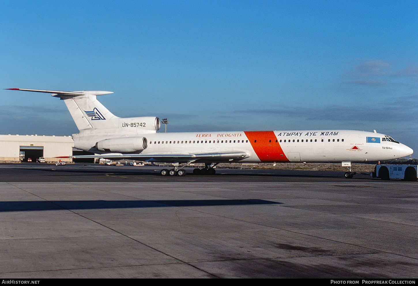 Aircraft Photo of UN-85742 | Tupolev Tu-154B-2 | Atyrau Air Ways | AirHistory.net #616568