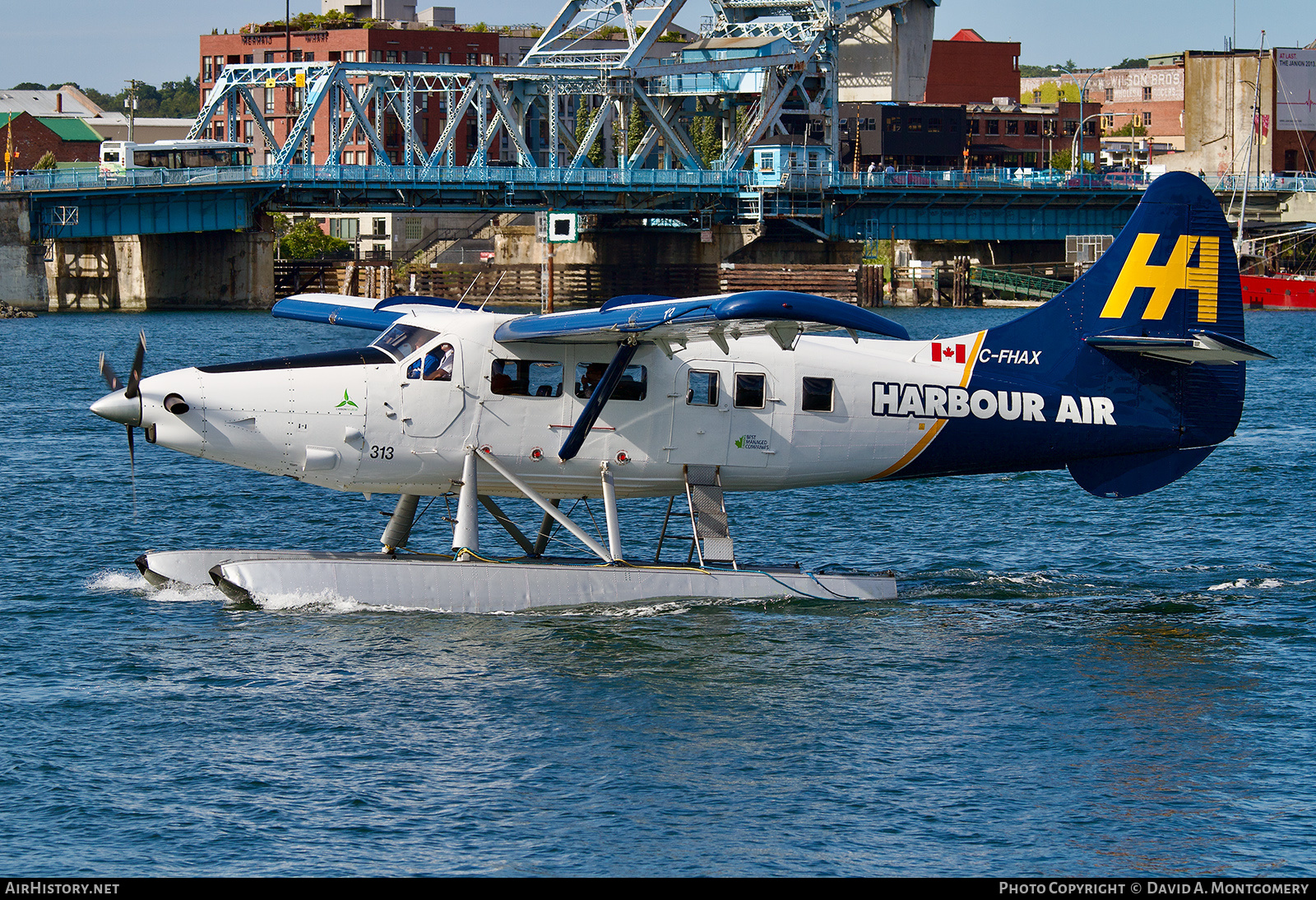 Aircraft Photo of C-FHAX | Vazar DHC-3T Turbine Otter | Harbour Air | AirHistory.net #616571