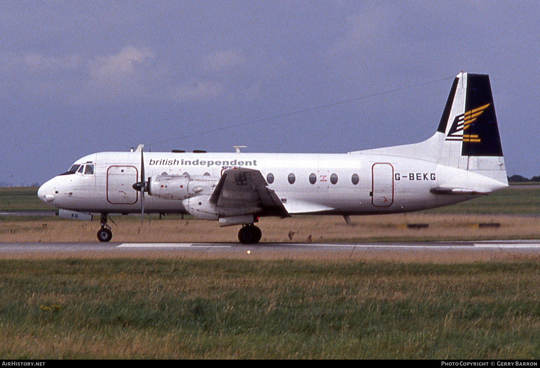 Aircraft Photo of G-BEKG | Hawker Siddeley HS-748 Srs1/105 | British Independent Airways | AirHistory.net #616577