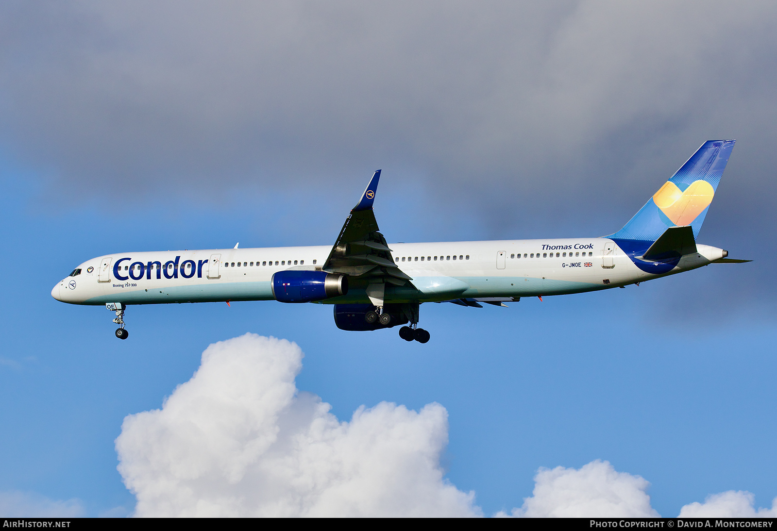 Aircraft Photo of G-JMOE | Boeing 757-330 | Condor Flugdienst | AirHistory.net #616579