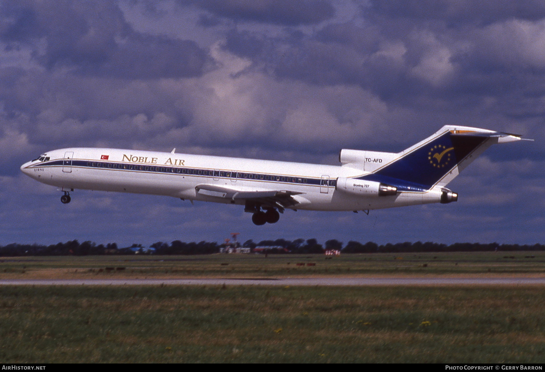 Aircraft Photo of TC-AFD | Boeing 727-230/Adv | Noble Air | AirHistory.net #616580