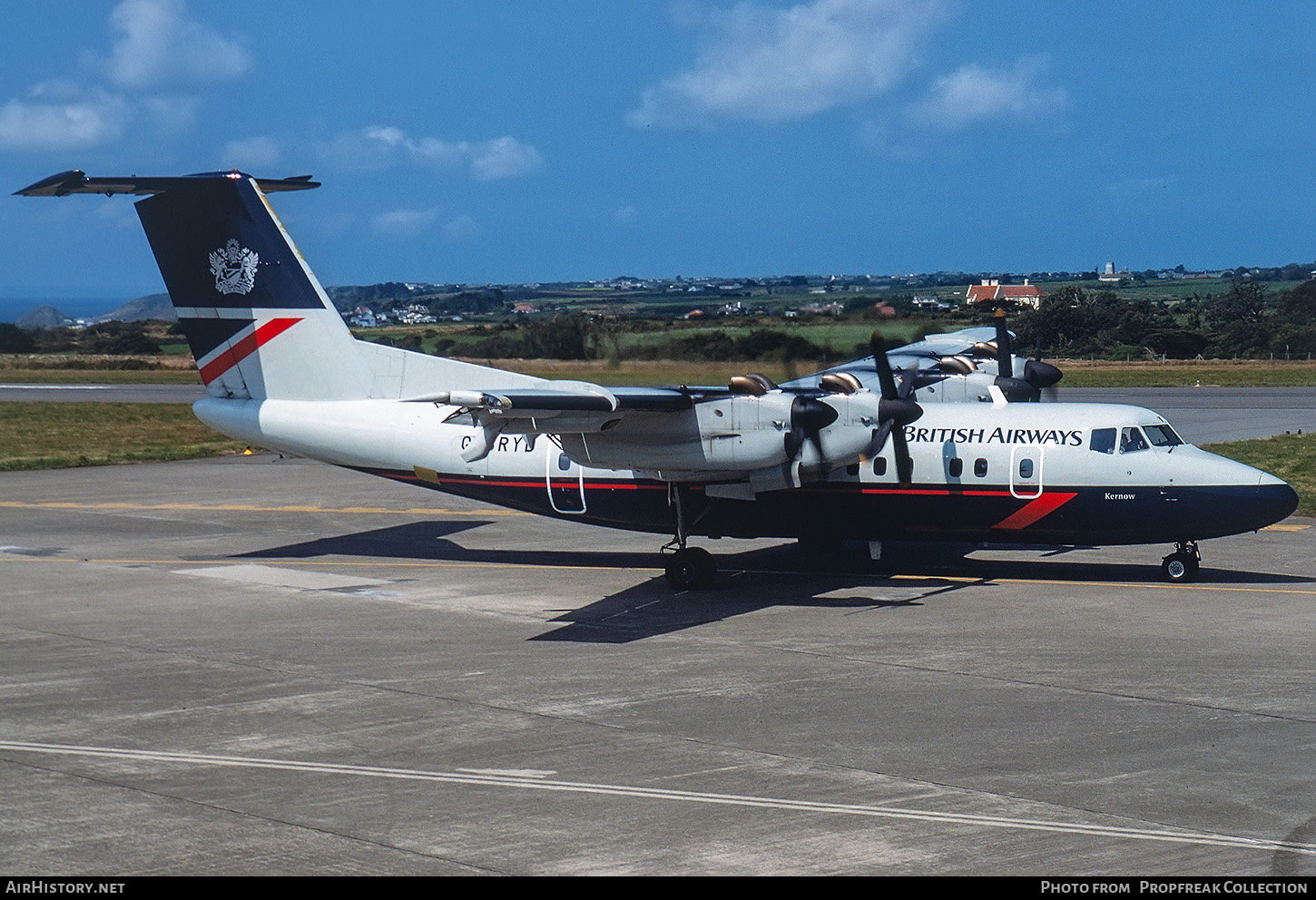 Aircraft Photo of G-BRYD | De Havilland Canada DHC-7-110 Dash 7 | British Airways Express | AirHistory.net #616589