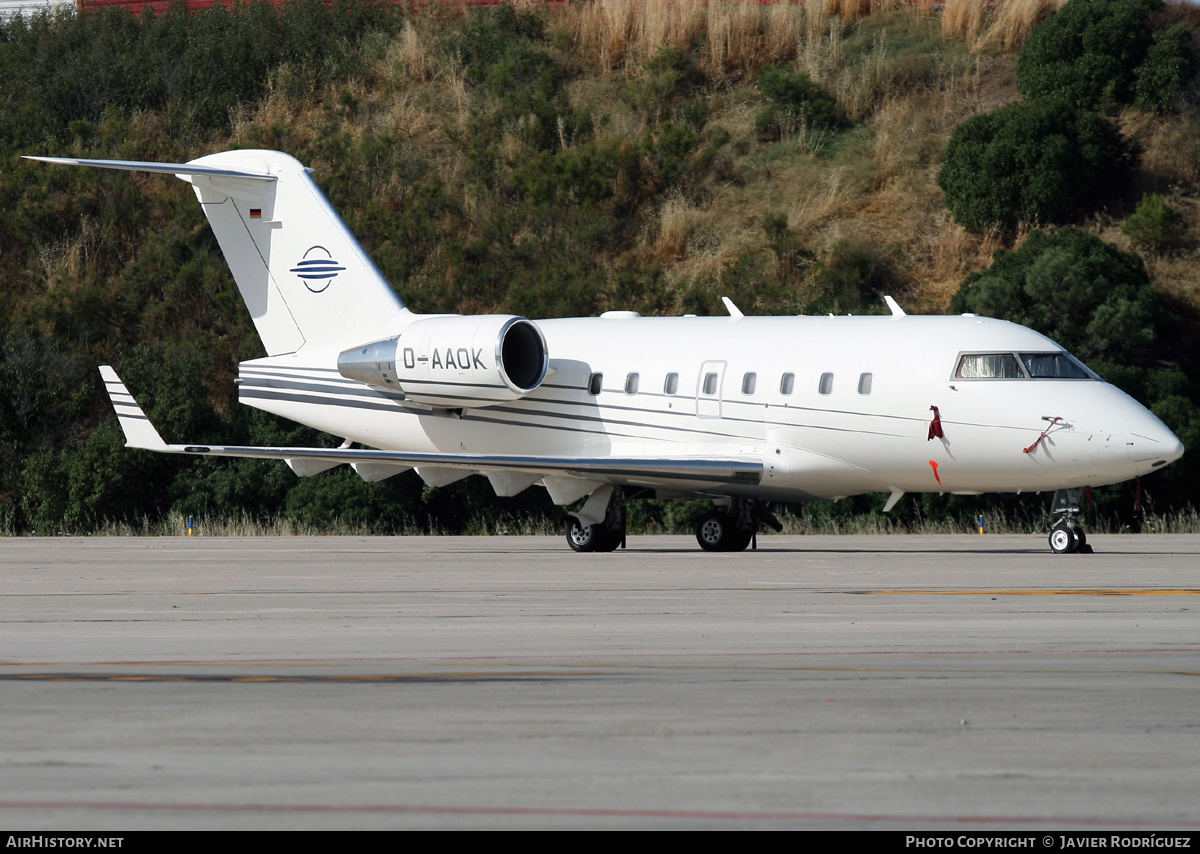 Aircraft Photo of D-AAOK | Bombardier Challenger 604 (CL-600-2B16) | AirHistory.net #616595