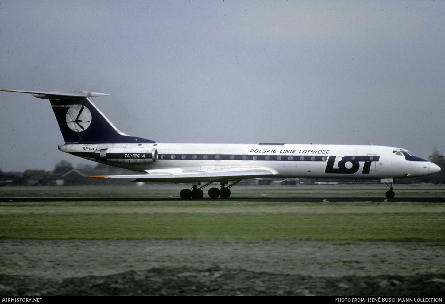 Aircraft Photo of SP-LHG | Tupolev Tu-134AK | LOT Polish Airlines - Polskie Linie Lotnicze | AirHistory.net #616620