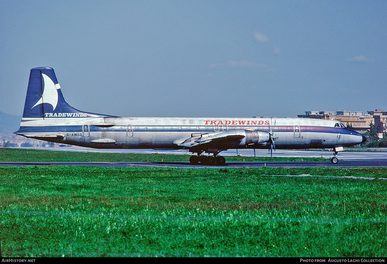 Aircraft Photo of G-AWGS | Canadair CL-44D4-1 | Tradewinds Airways | AirHistory.net #616634