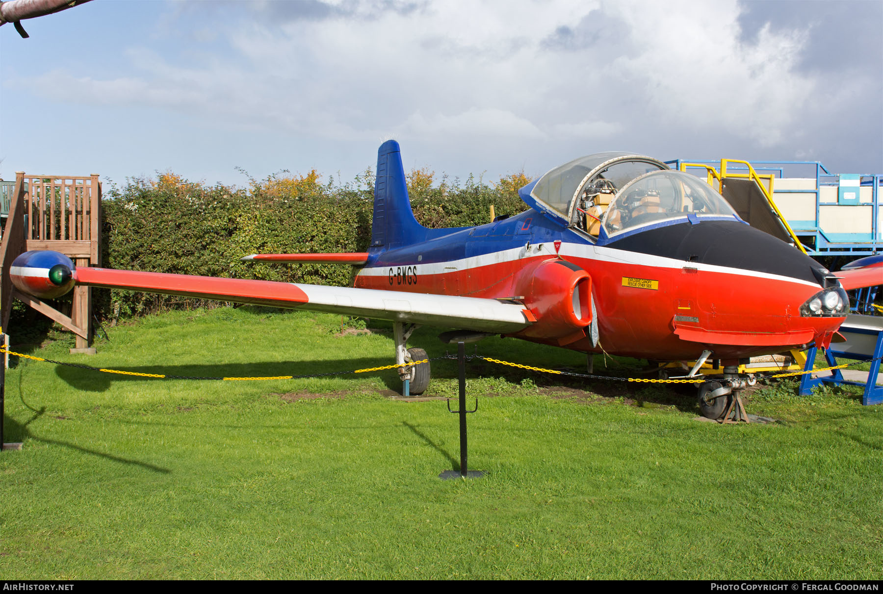 Aircraft Photo of G-BWGS | BAC 84 Jet Provost T5A | AirHistory.net #616645