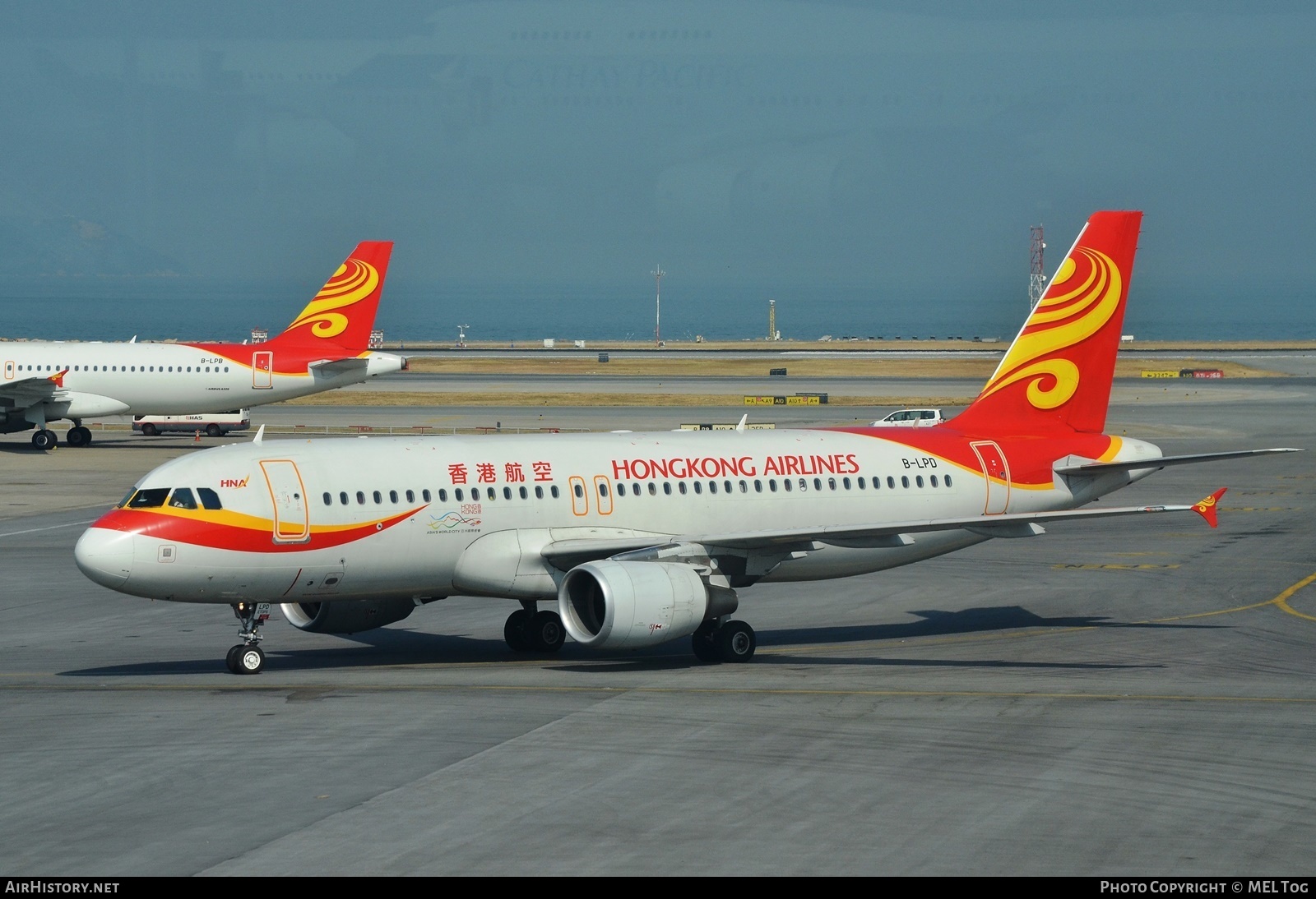 Aircraft Photo of B-LPD | Airbus A320-214 | Hong Kong Airlines | AirHistory.net #616669