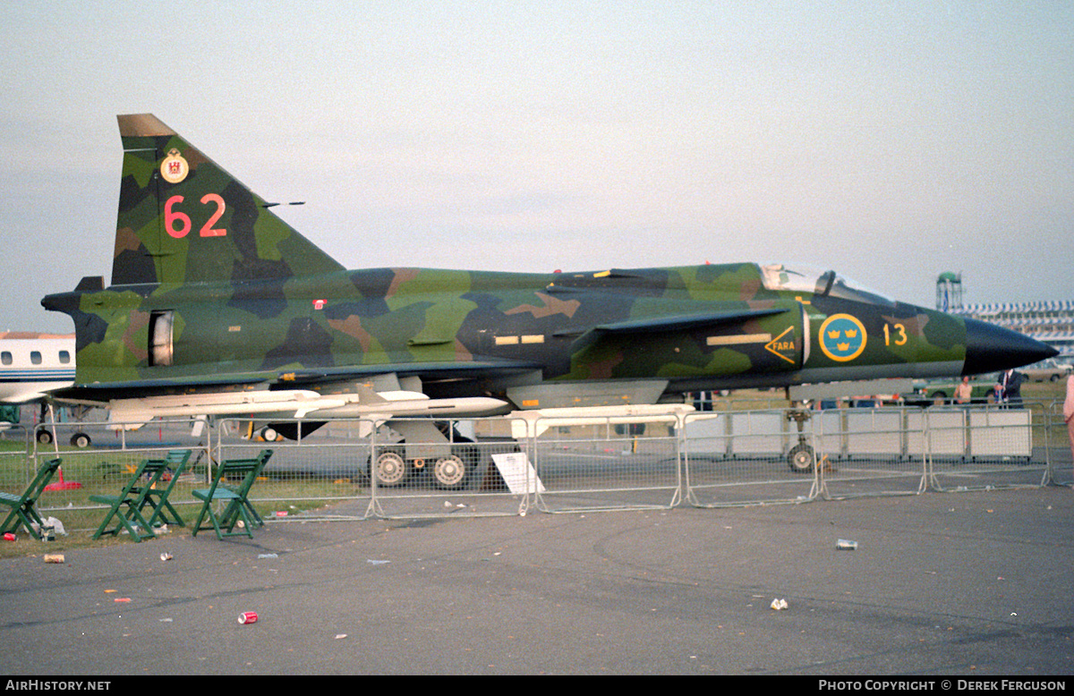 Aircraft Photo of 37322 | Saab JA37 Viggen | Sweden - Air Force | AirHistory.net #616696