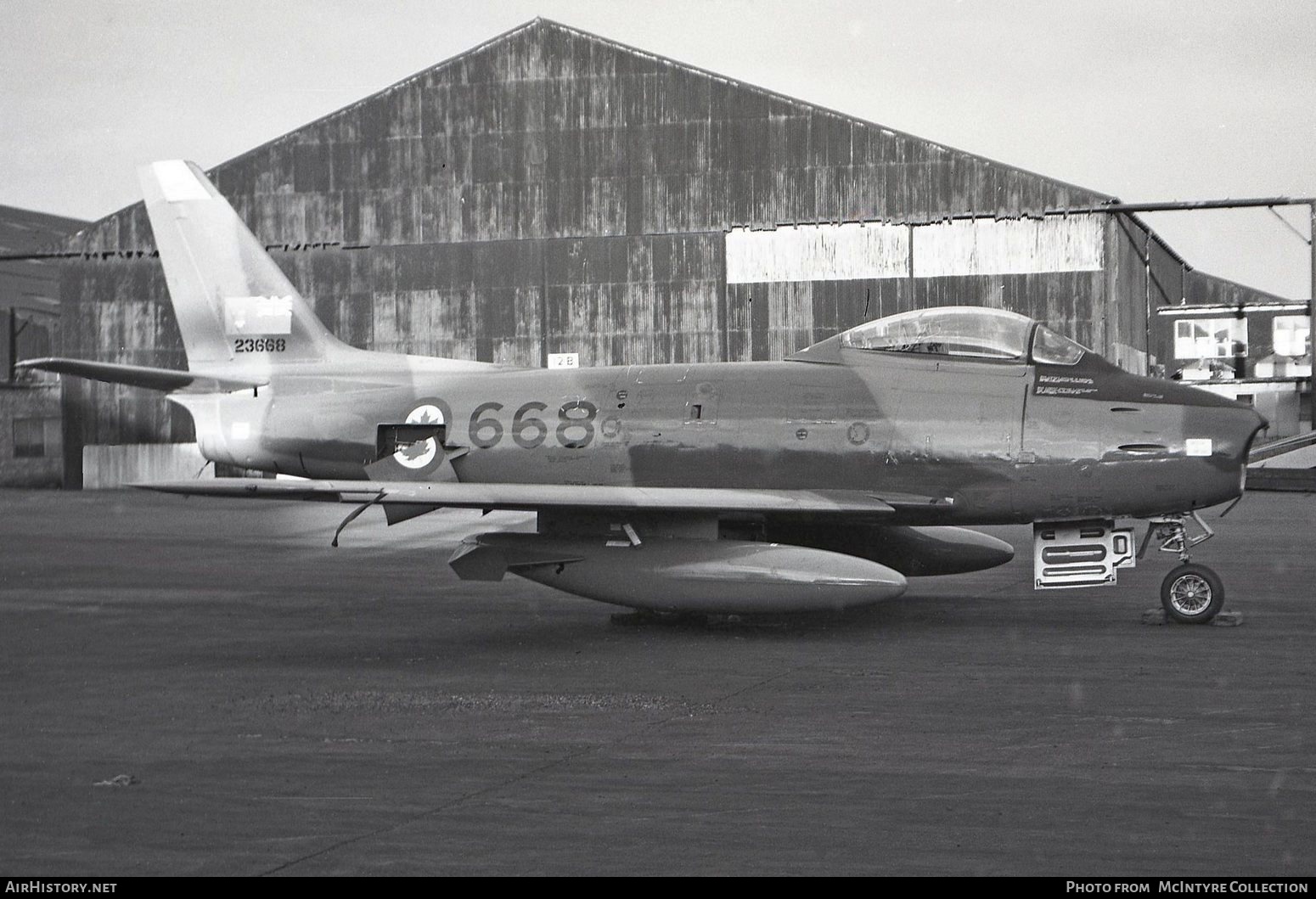 Aircraft Photo of 23668 | Canadair CL-13B Sabre 6 | Canada - Air Force | AirHistory.net #616714