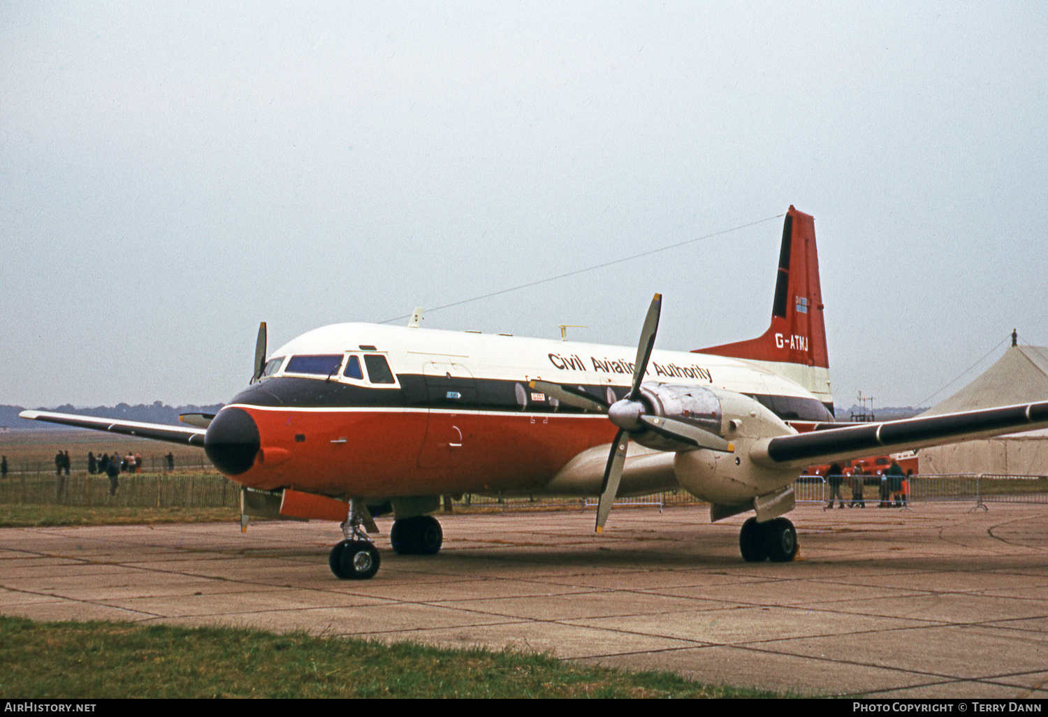 Aircraft Photo of G-ATMJ | Hawker Siddeley HS-748 Srs2A/225 | Civil Aviation Authority - CAA | AirHistory.net #616719