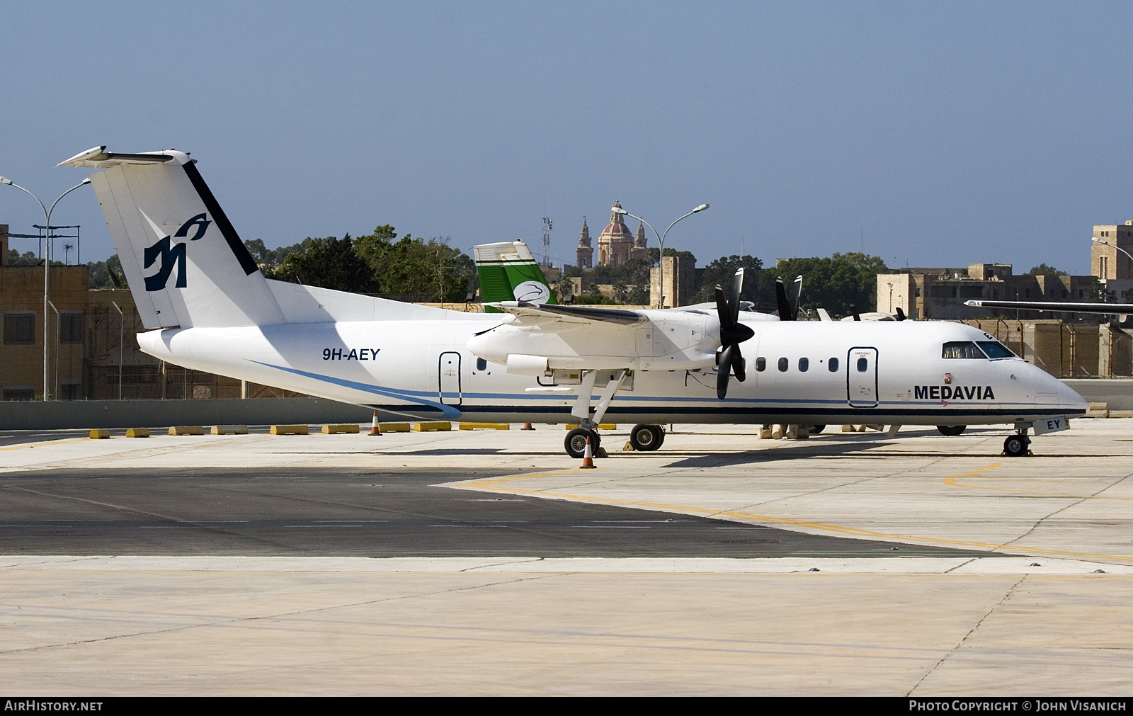 Aircraft Photo of 9H-AEY | Bombardier DHC-8-311Q Dash 8 | Medavia - Mediterranean Aviation | AirHistory.net #616726