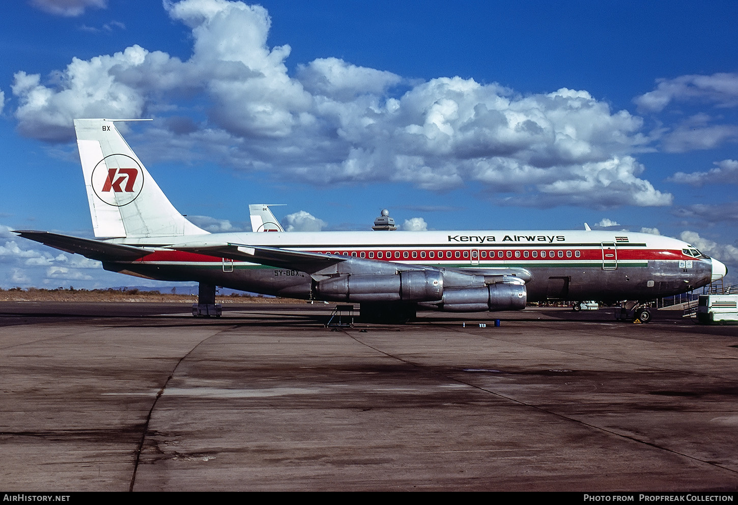 Aircraft Photo of 5Y-BBX | Boeing 720-047B | Kenya Airways | AirHistory.net #616741
