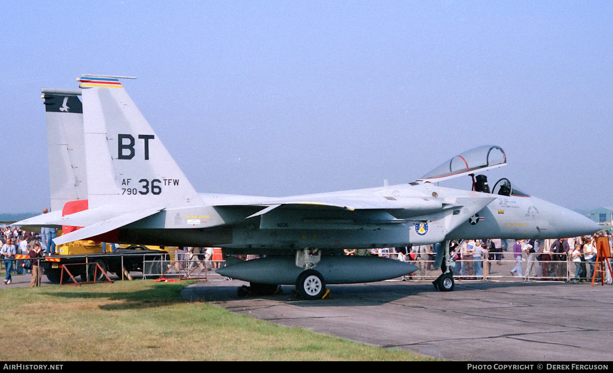 Aircraft Photo of 79-0036 / AF790-36 | McDonnell Douglas F-15C Eagle | USA - Air Force | AirHistory.net #616744