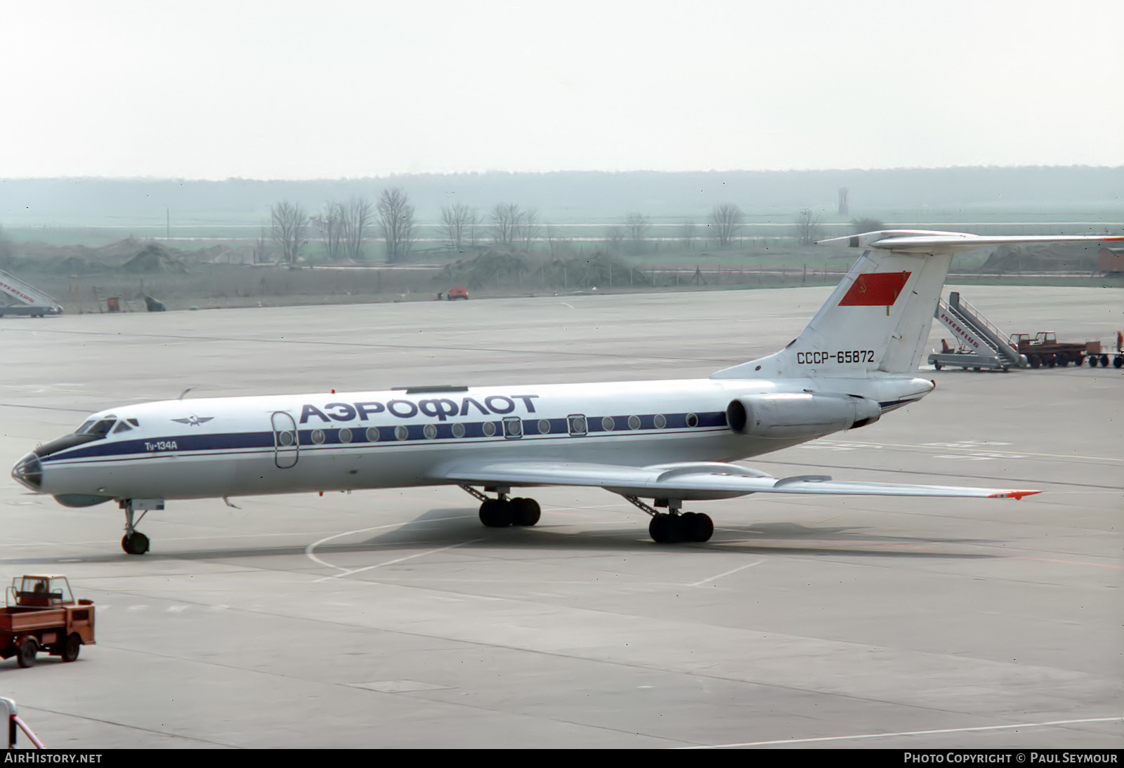 Aircraft Photo of CCCP-65872 | Tupolev Tu-134A | Aeroflot | AirHistory.net #616746