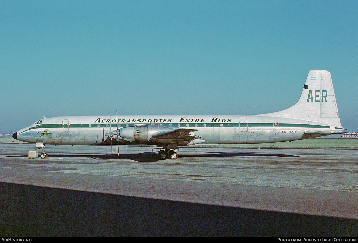 Aircraft Photo of LV-JZB | Canadair CL-44-6 Yukon | Aerotransportes Entre Ríos - AER | AirHistory.net #616757