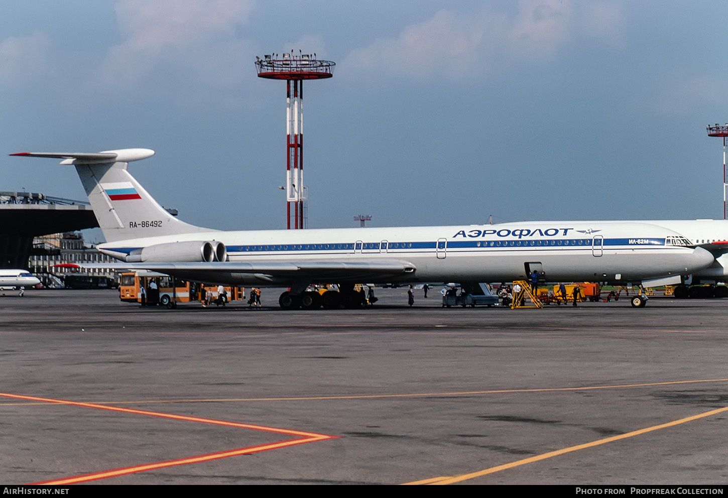 Aircraft Photo of RA-86492 | Ilyushin Il-62M | Aeroflot | AirHistory.net #616758