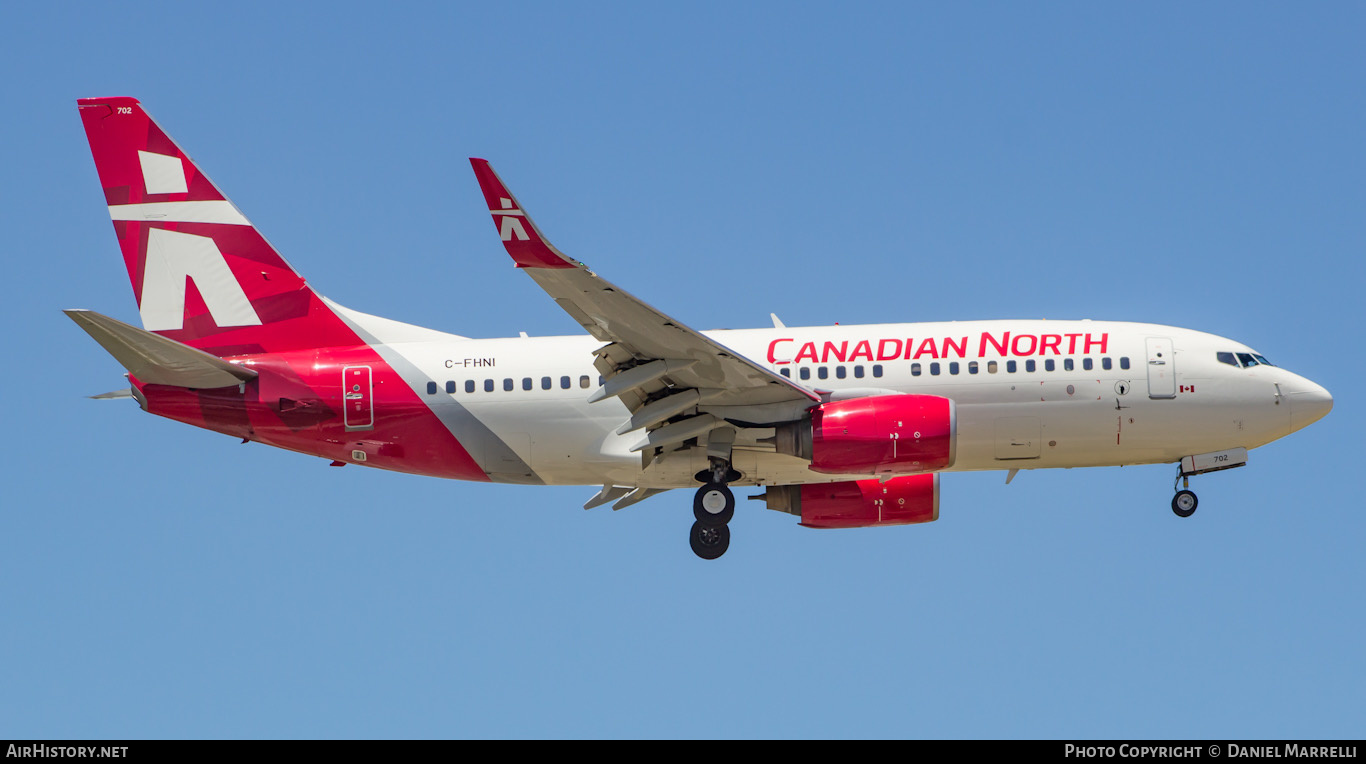 Aircraft Photo of C-FHNI | Boeing 737-7CT | Canadian North | AirHistory.net #616760