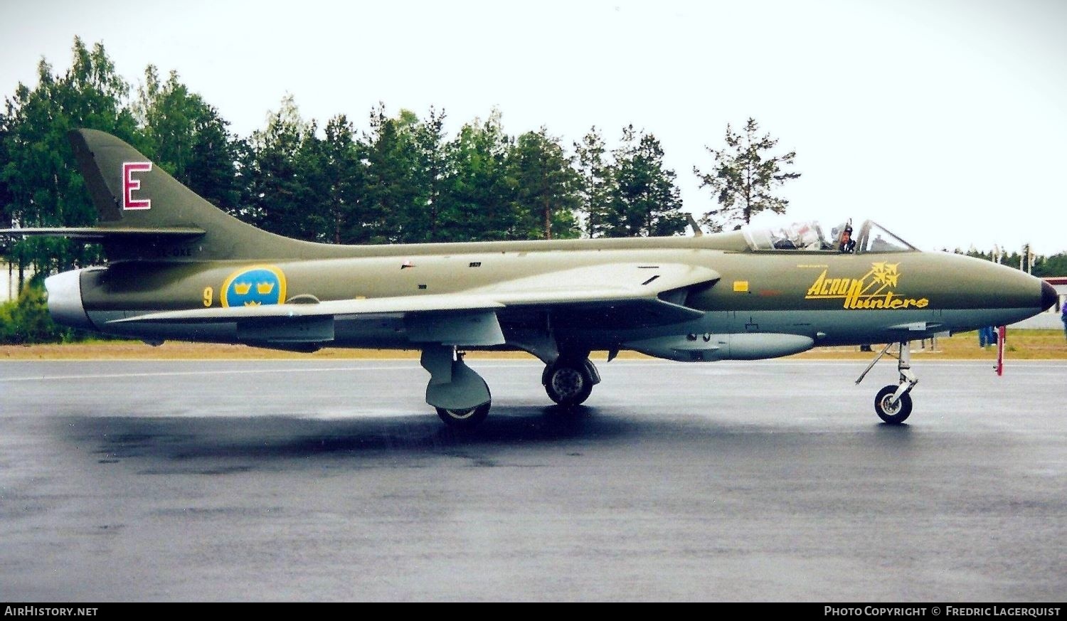 Aircraft Photo of SE-DXE | Hawker Hunter F58 | Sweden - Air Force | AirHistory.net #616761
