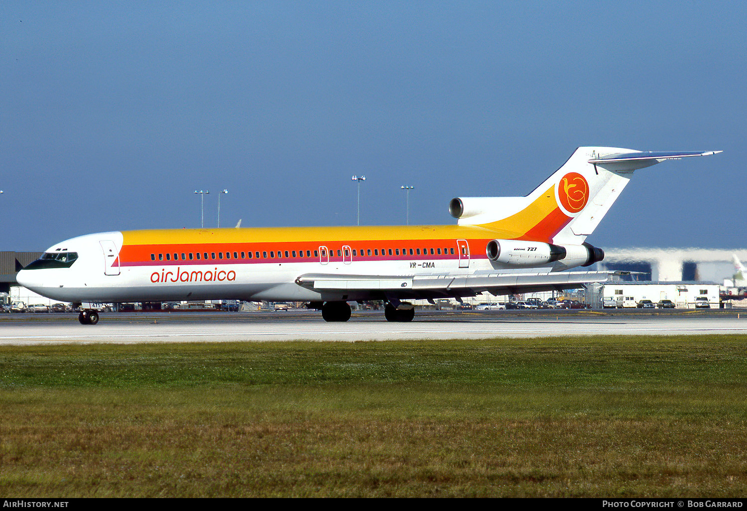 Aircraft Photo of VR-CMA | Boeing 727-2J0/Adv | Air Jamaica | AirHistory.net #616774