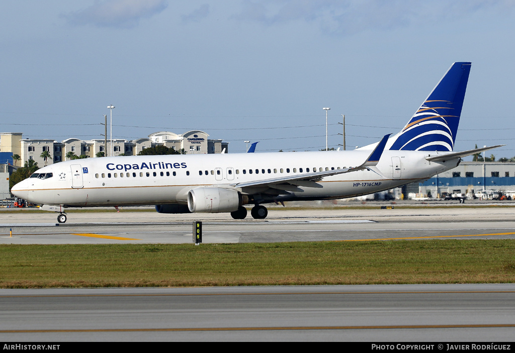 Aircraft Photo of HP-1716CMP | Boeing 737-8V3 | Copa Airlines | AirHistory.net #616818