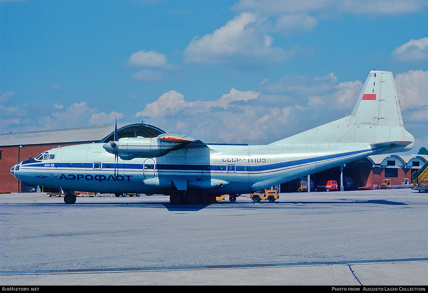Aircraft Photo of CCCP-11105 | Antonov An-12B | Aeroflot | AirHistory.net #616852