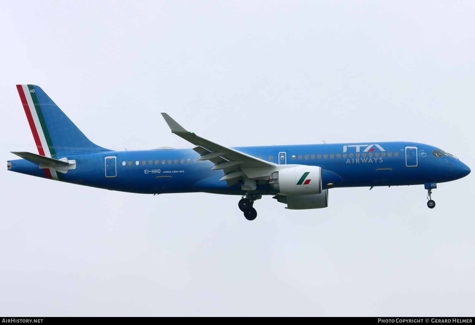 Aircraft Photo of EI-HHO | Airbus A220-371 (BD-500-1A11) | ITA Airways | AirHistory.net #616861