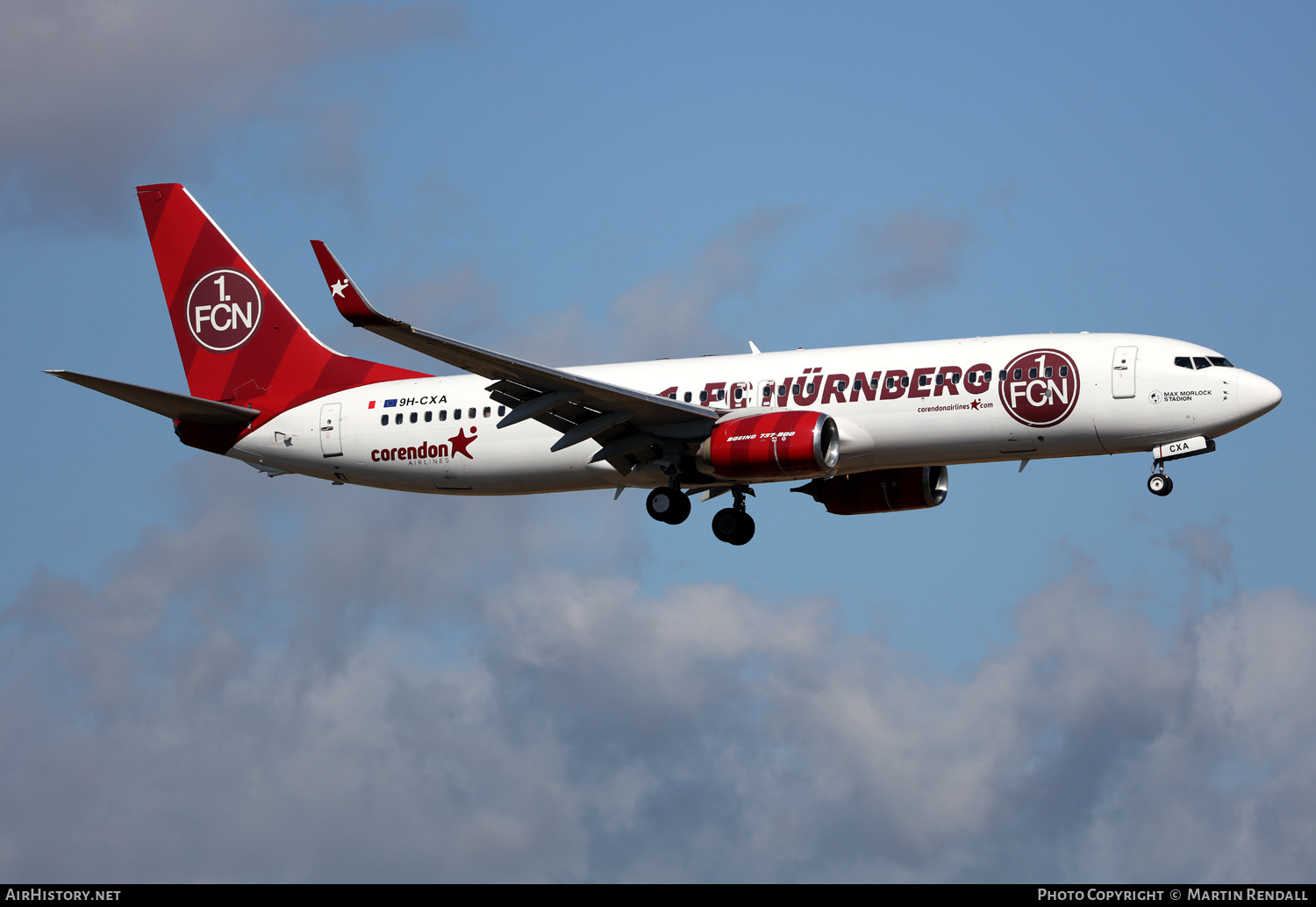 Aircraft Photo of 9H-CXA | Boeing 737-85R | Corendon Airlines | AirHistory.net #616862