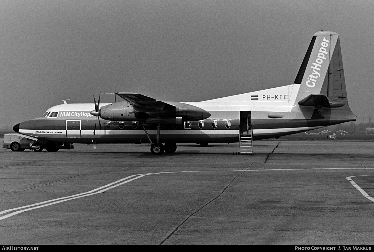 Aircraft Photo of PH-KFC | Fokker F27-200 Friendship | NLM Cityhopper | AirHistory.net #616883