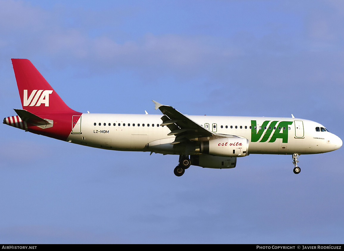 Aircraft Photo of LZ-MDM | Airbus A320-232 | VIA - Air VIA Bulgarian Airways | AirHistory.net #616884