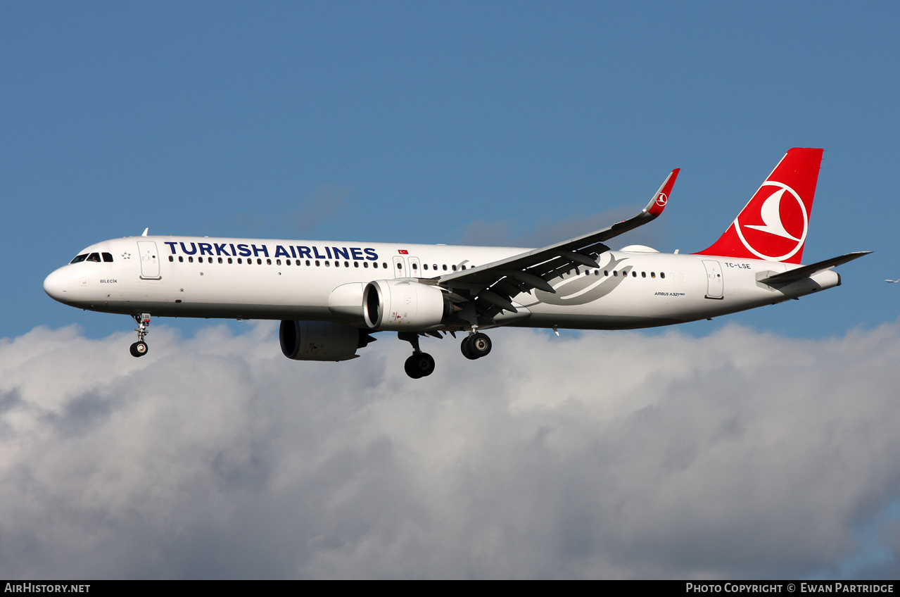 Aircraft Photo of TC-LSE | Airbus A321-271NX | Turkish Airlines | AirHistory.net #616900