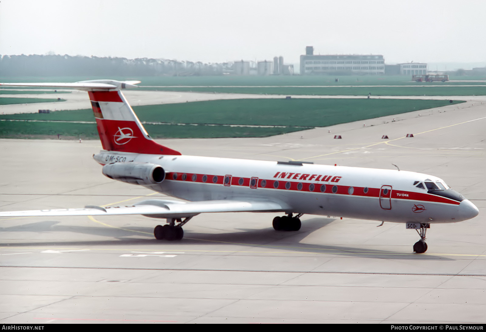 Aircraft Photo of DM-SCO | Tupolev Tu-134AK | Interflug | AirHistory.net #616907