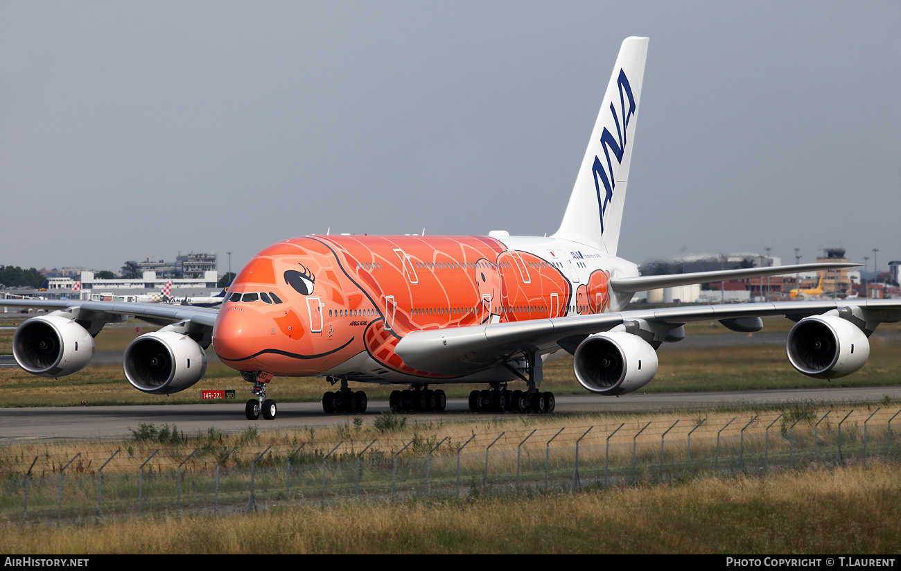 Aircraft Photo of F-WWAL | Airbus A380-841 | All Nippon Airways - ANA | AirHistory.net #616910