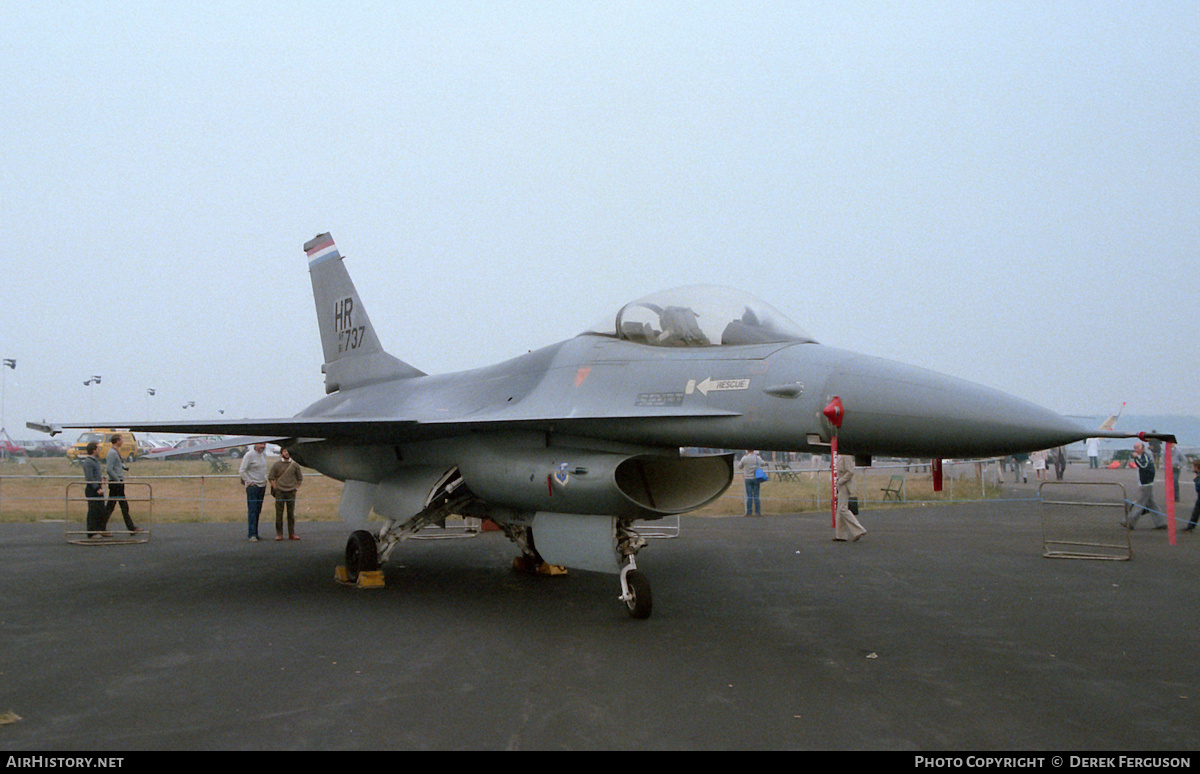 Aircraft Photo of 81-0737 / AF81-737 | General Dynamics F-16A Fighting Falcon | USA - Air Force | AirHistory.net #616941