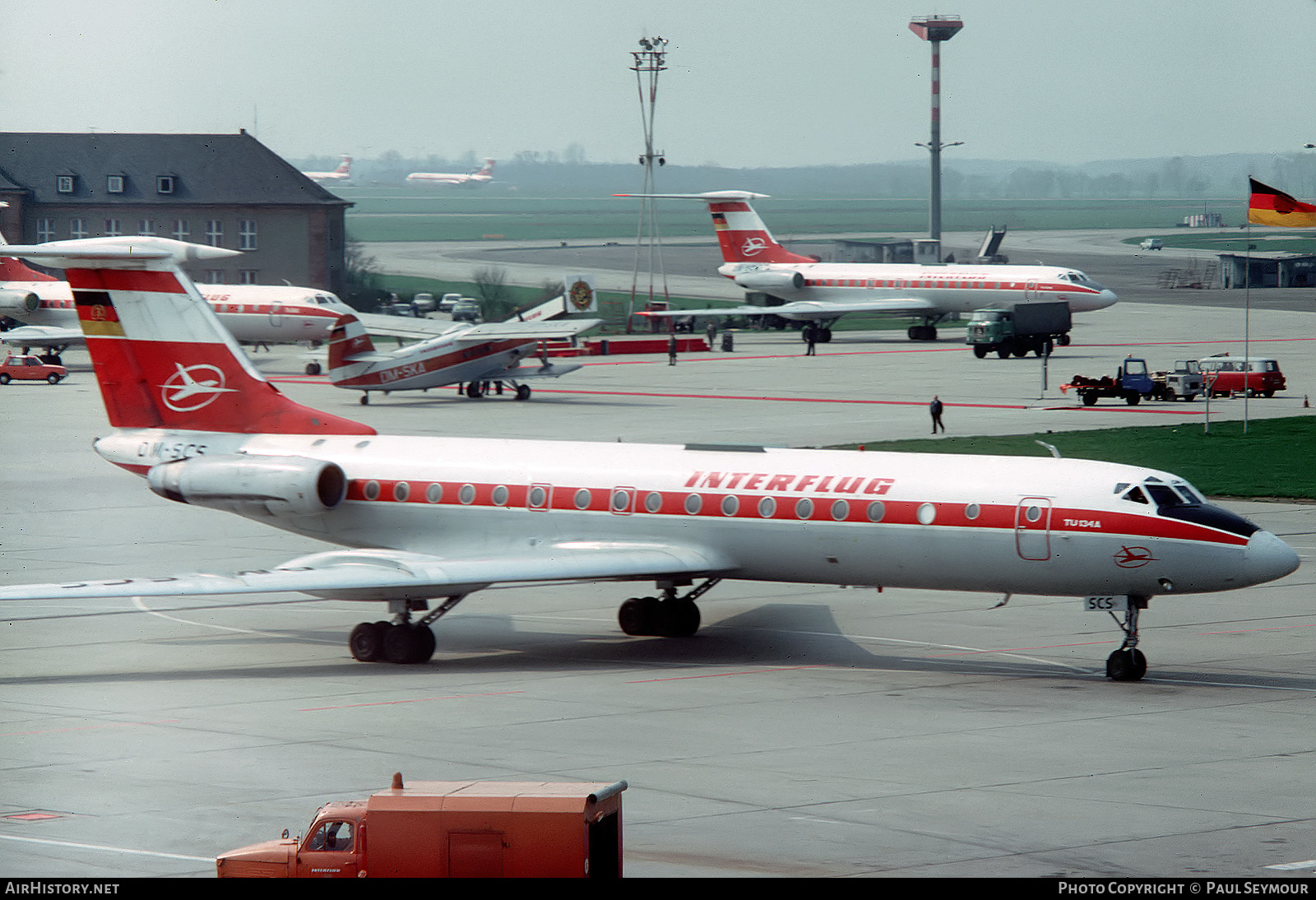 Aircraft Photo of DM-SCS | Tupolev Tu-134AK | Interflug | AirHistory.net #616946