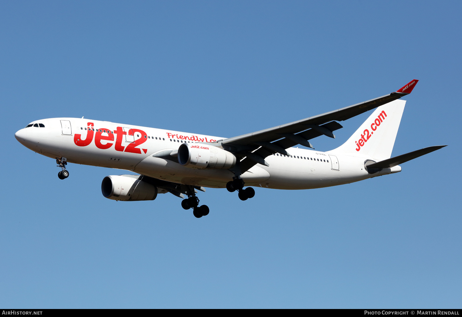 Aircraft Photo of G-VYGL | Airbus A330-243 | Jet2 | AirHistory.net #616957