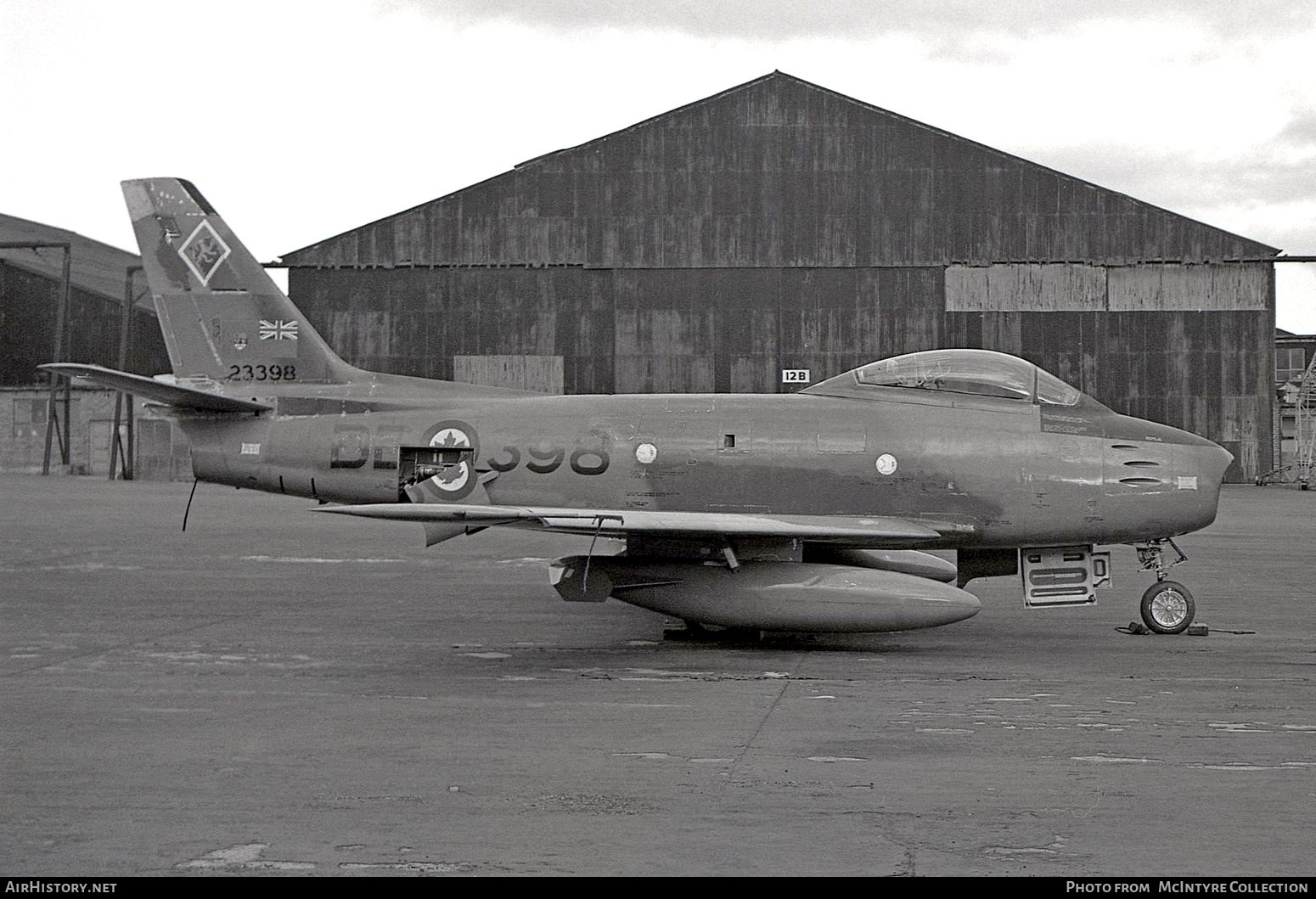 Aircraft Photo of 23398 | Canadair CL-13B Sabre 6 | Canada - Air Force | AirHistory.net #616992