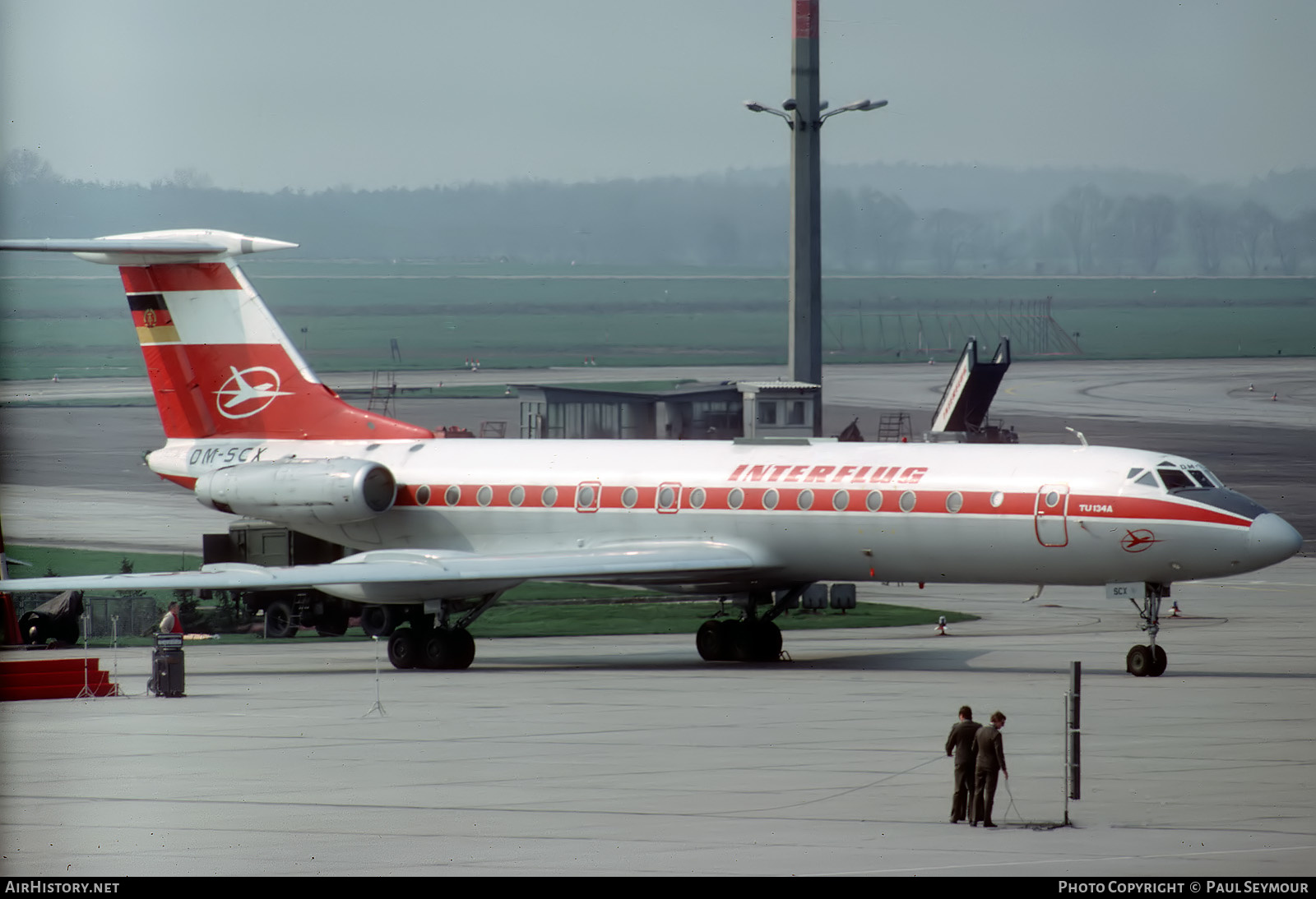 Aircraft Photo of DM-SCX | Tupolev Tu-134A | Interflug | AirHistory.net #616995